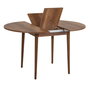 Nordure Viona Mesa de Comedor Extensible Nogal Barok